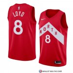 Maillot Tornto Raptors Jordan Loyd Earned 2018-19 Rouge
