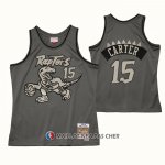 Maillot Tornto Raptors Vince Carter NO 15 Mitchell & Ness 1994-95 Gris