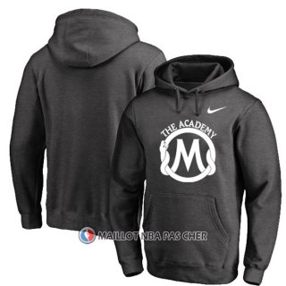 Veste a Capuche Los Angeles Lakers The Academy Mamba Gris2