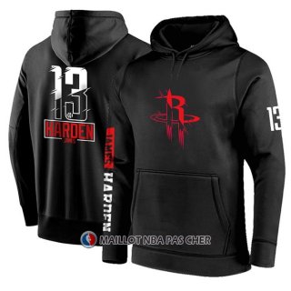 Veste a Capuche Houston Rockets James Harden Noir