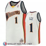 Maillot Golden State Warriors Damion Lee 2009-10 Hardwood Classics Blanc