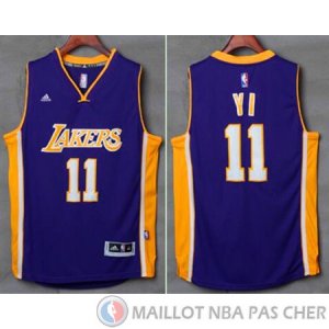 Maillot Lakers ventilateurs Yi Los #11 violet