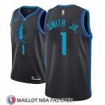 Maillot Dallas Mavericks Dennis Smith Jr. Ciudad 2018-19 Bleu