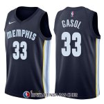 Maillot Memphis Grizzlies Marc Gasol Icon 33 2017-18 Bleu