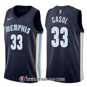 Maillot Memphis Grizzlies Marc Gasol Icon 33 2017-18 Bleu