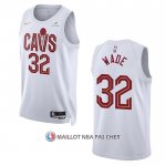 Maillot Cleveland Cavaliers Dean Wade NO 32 Association 2022-23 Blanc