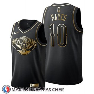 Maillot Golden Edition New Orleans Pelicans Jaxson Hayes Noir