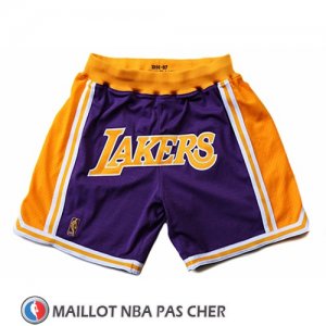 Short Los Angeles Lakers Bape Mitchell & Ness 1996-1997 Volet