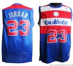 Maillot retro de Jordan Washington Wizards #23 Bleu