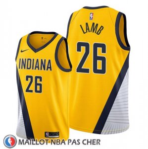 Maillot Indiana Pacers Jeremy Lamb Statement Edition Jaune