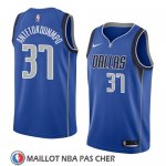 Maillot Dallas Mavericks Kostas Antetokounmpo No 37 Icon 2018 Bleu