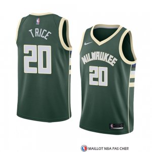 Maillot Milwaukee Bucks Travis Trice Icon 2018 Vert