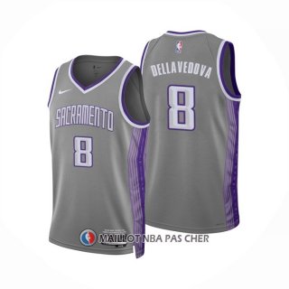 Maillot Sacramento Kings Matthew Dellavedova NO 8 Ville 2022-23 Gris
