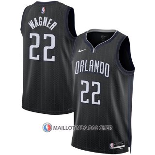 Maillot Orlando Magic Franz Wagner NO 22 Ville 2022-23 Noir