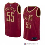 Maillot Houston Rockets Isaiah Hartenstein Ville 2018-19 Rouge
