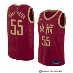 Maillot Houston Rockets Isaiah Hartenstein Ville 2018-19 Rouge