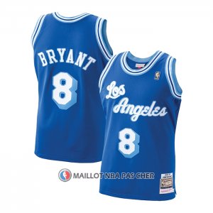 Maillot Enfant Los Angeles Lakers Kobe Bryant NO 8 Mitchell & Ness 1996-97 Bleu