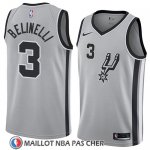 Maillot San Antonio Spurs Marco Belinelli Statement 2018 Gris