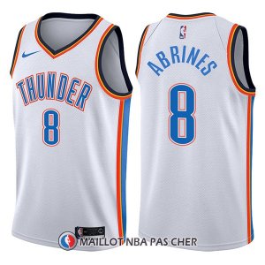 Maillot Oklahoma City Thunder Alex Abrines Swingman Association 8 2017-18 Blanc