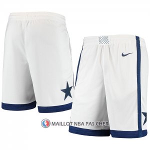 Short USA 2020 Blanc
