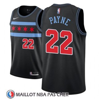 Maillot Chicago Bulls Cameron Payne Ciudad 2018-19 Noir