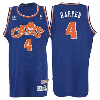 Maillot Retro 2008 Cavaliers Harper 4 Bleu