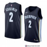 Maillot Memphis Grizzlies Brandon Goodwin Icon 2018 Bleu