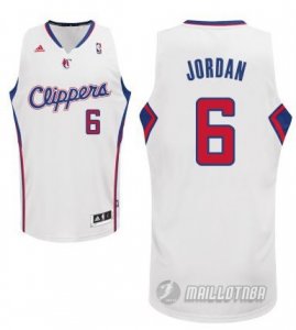 Maillot Blanc Jordan Los Angeles Clippers #6 Revolution 30