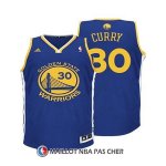 Maillot Enfant Curry Golden State Warriors 30 Bleu