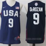 Maillot NBA Twelve USA Dream Team Derozan 9# Bleu