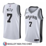 Maillot San Antonio Spurs Chimezie Metu No 7 Association 2018 Blanc