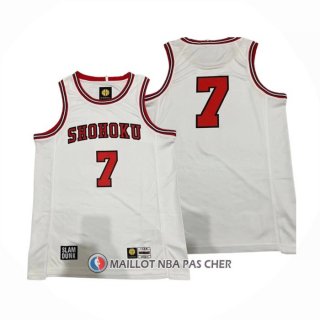 Maillot Shohoku Miyagi NO 7 Blanc