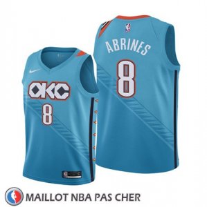 Maillot Enfant Oklahoma City Thunder Alex Abrines Ville Edition 2018-19 Bleu