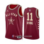Maillot All Star 2024 Dallas Mavericks Kyrie Irving NO 11 Rouge