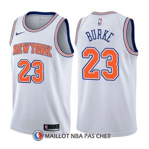 Maillot New York Knicks Trey Burke Statement 23 2017-18 Blanc