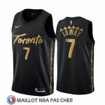Maillot Tornto Raptors Kyle Lowry Ville 2019-20 Noir