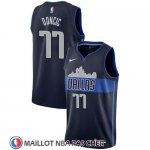 Maillot Dallas Mavericks Luka Doncic 77 Statement 2017-18 Azul