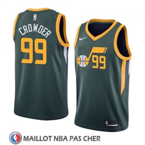 Maillot Utah Jazz Jae Crowder Earned 2018-19 Vert