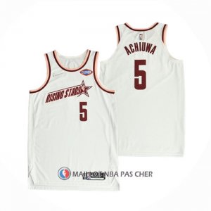 Maillot 2022 Rising Star Precious Achiuwa NO 5 Isiah Blanc