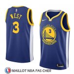 Maillot Golden State Warriors David West 3 Icon 2018 Bleu
