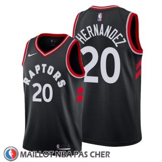 Maillot Tornto Raptors Dewan Hernandez Statement Noir