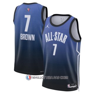 Maillot All Star 2023 Boston Celtics Jaylen Brown NO 7 Bleu