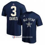 Maillot Manche Courte All Star 2024 Anthony Davis Bleu