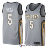 Maillot Cleveland Cavaliers Rodney Hood Ville 2018 Gris