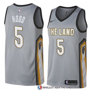 Maillot Cleveland Cavaliers Rodney Hood Ville 2018 Gris