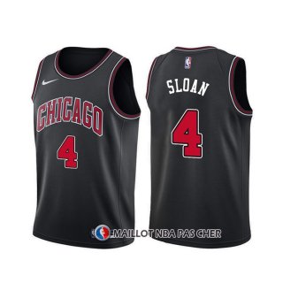 Maillot Chicago Bulls Jerry Sloan Statement Noir