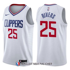 Maillot Los Angeles Clippers Austin Rivers Association 25 2017-18 Blanc