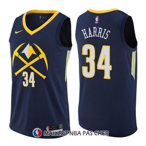 Maillot Denver Nuggets Devin Harris Ciudad 34 2017-18 Bleu