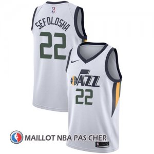 Maillot Utah Jazz Thabo Sefolosha 22 Association 2017-18 Blanc