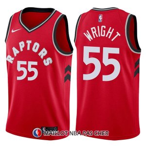 Maillot Tornto Raptors Delon Wright Icon 55 2017-18 Rouge